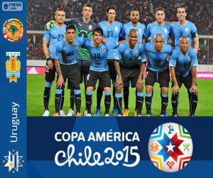 yapboz Uruguay Copa America 2015